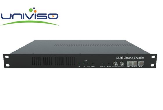 ایده Solution End Processor HD / SD H.264 / H.265 / HEVC 16 کانال کدک برای OTT IPTV